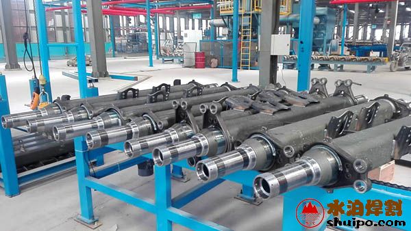 車橋底板、附件焊接效果