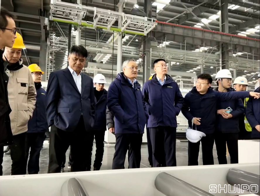 中聯重科總公司到重慶視察水泊生產線06